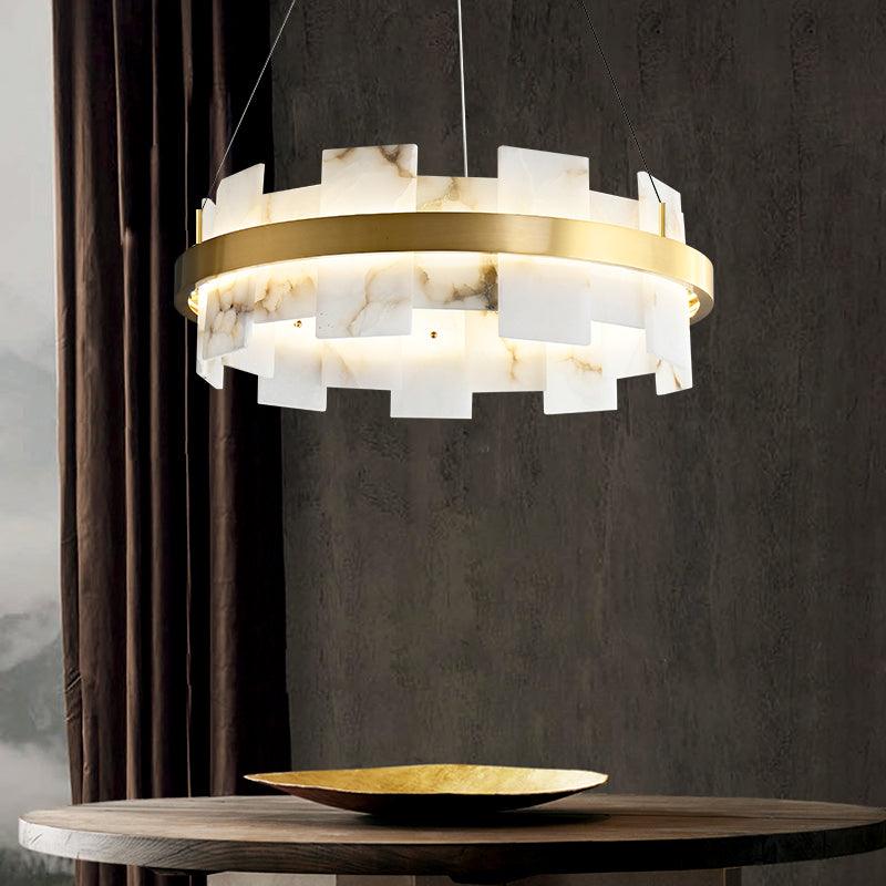 Casolarae Alabaster Chandelier | Fioriscas