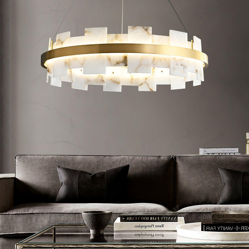 Casolarae Alabaster Chandelier | Fioriscas