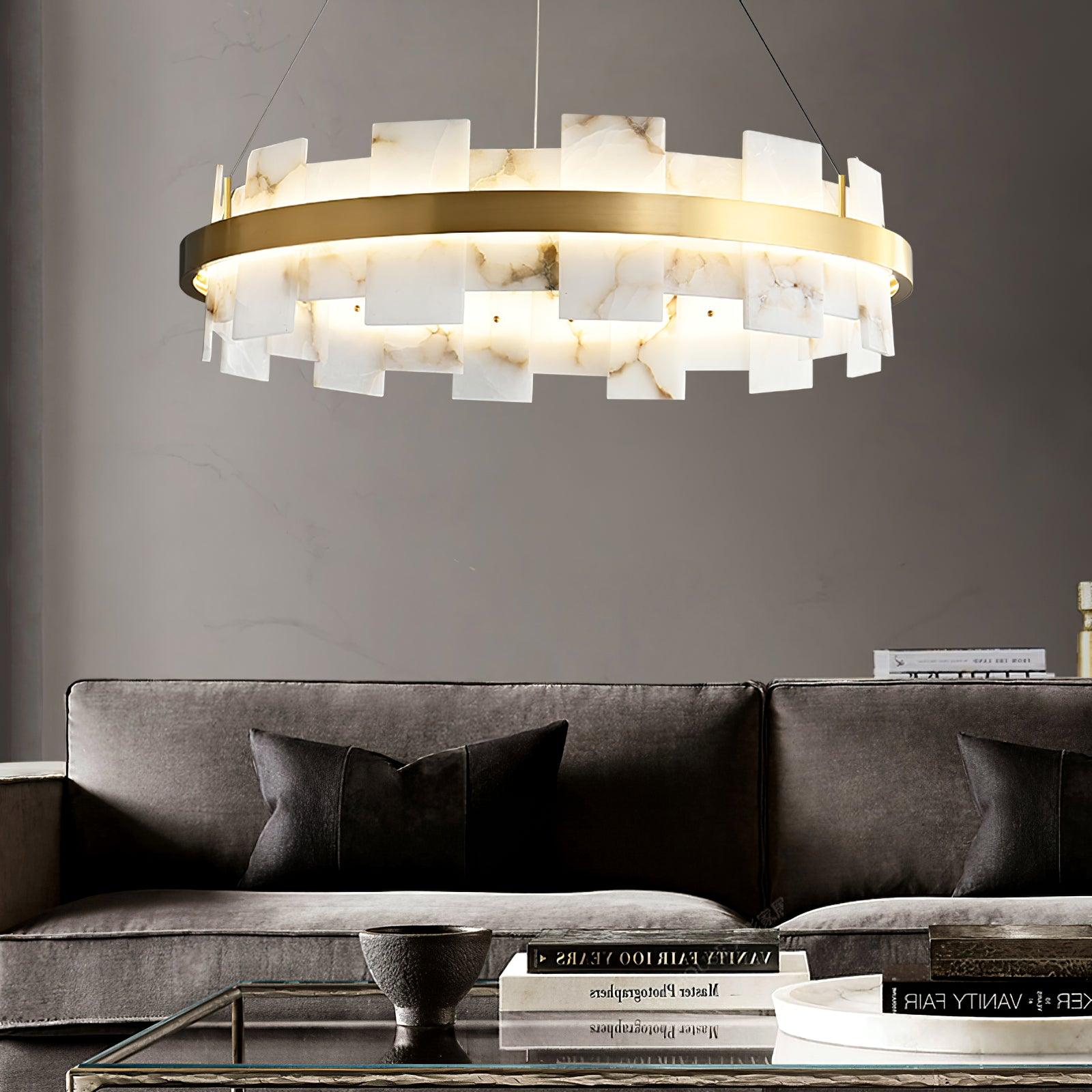 Casolarae Alabaster Chandelier | Fioriscas