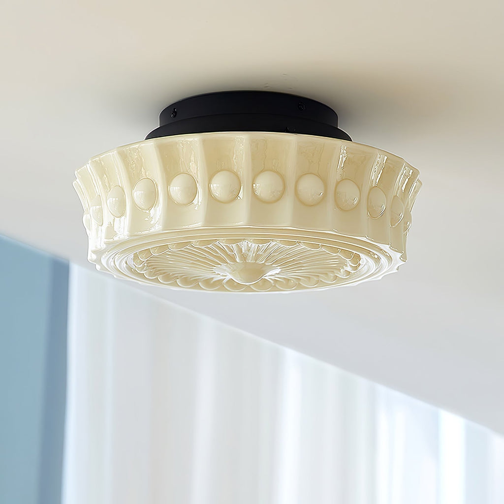 Elena Glass Ceiling Light | Fioriscas