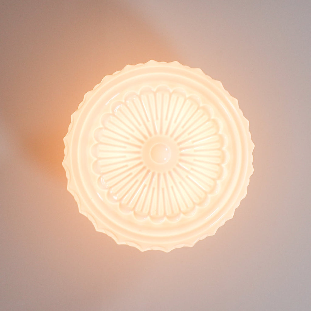 Elena Glass Ceiling Light | Fioriscas