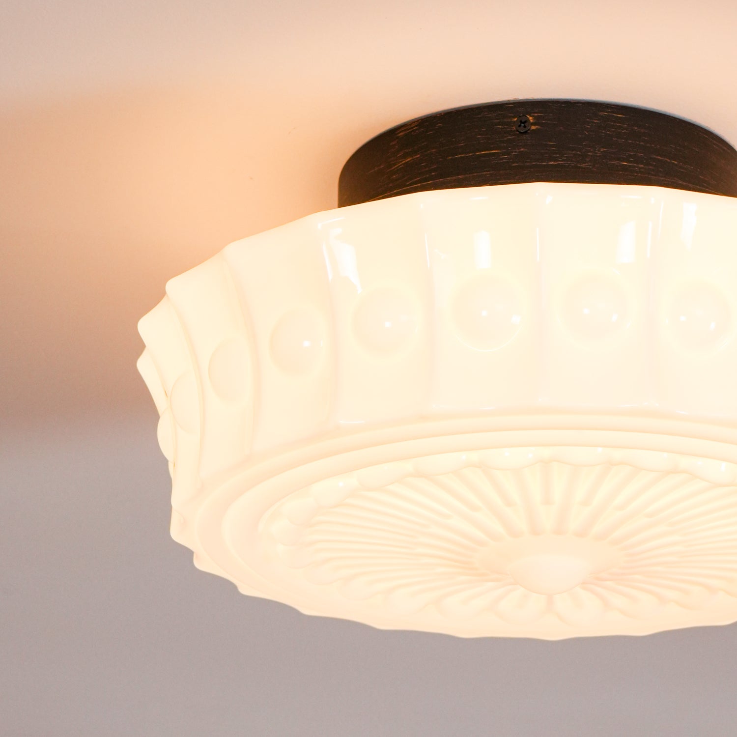 Elena Glass Ceiling Light | Fioriscas