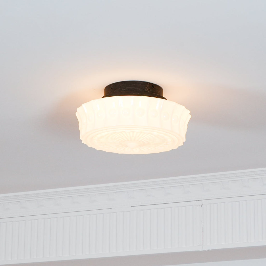 Elena Glass Ceiling Light | Fioriscas