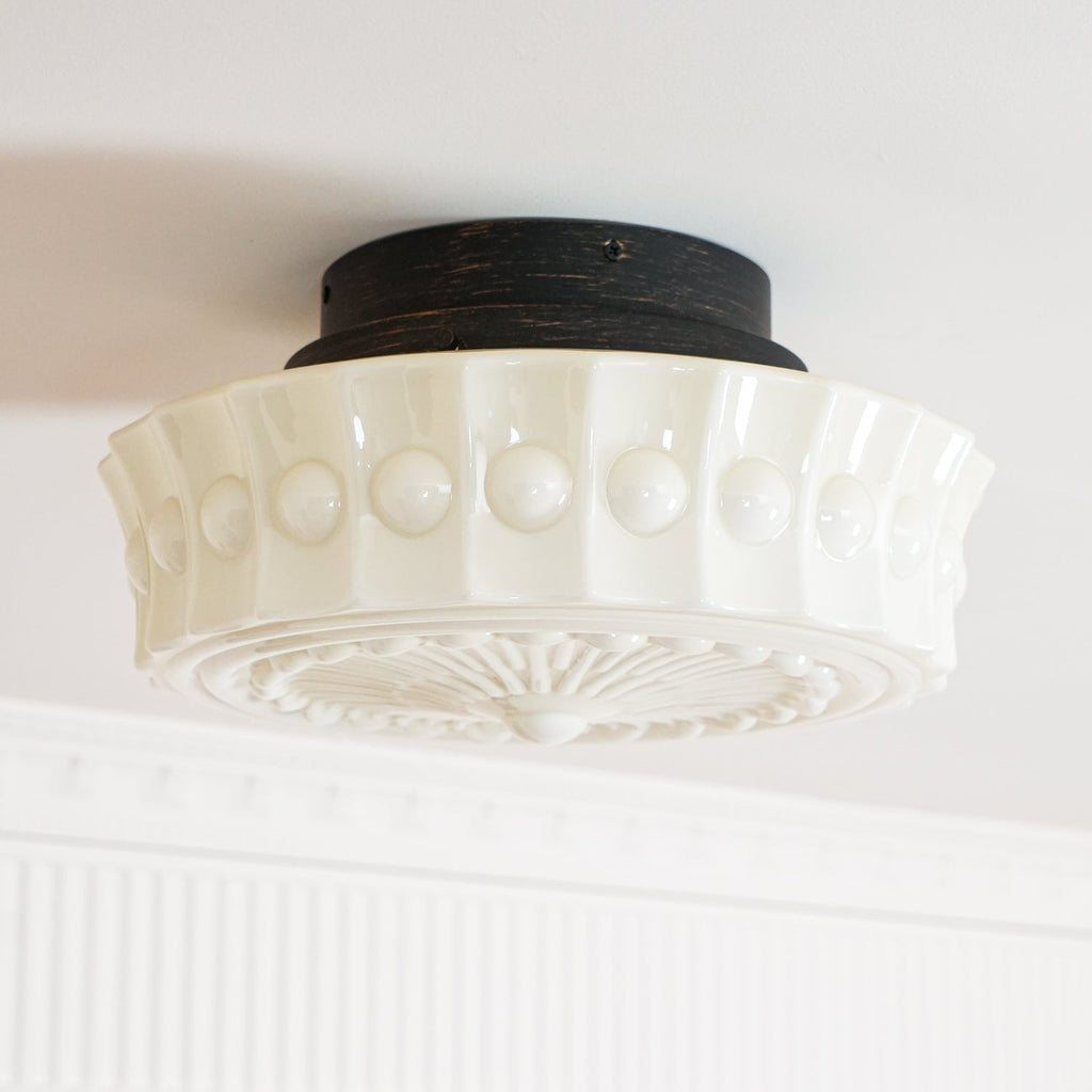 Elena Glass Ceiling Light | Fioriscas
