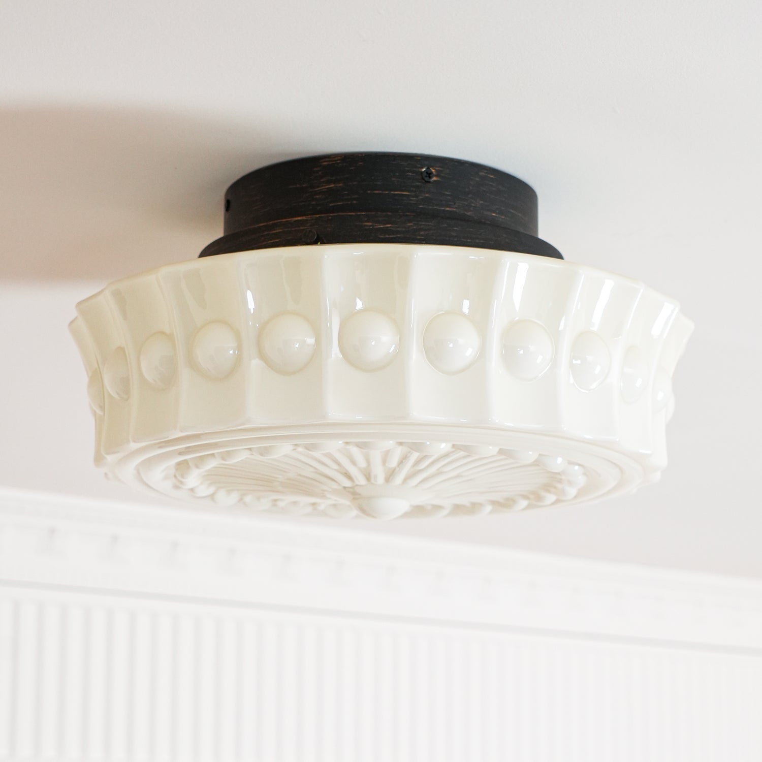Elena Glass Ceiling Light | Fioriscas