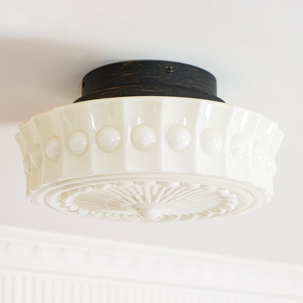 Elena Glass Ceiling Light | Fioriscas