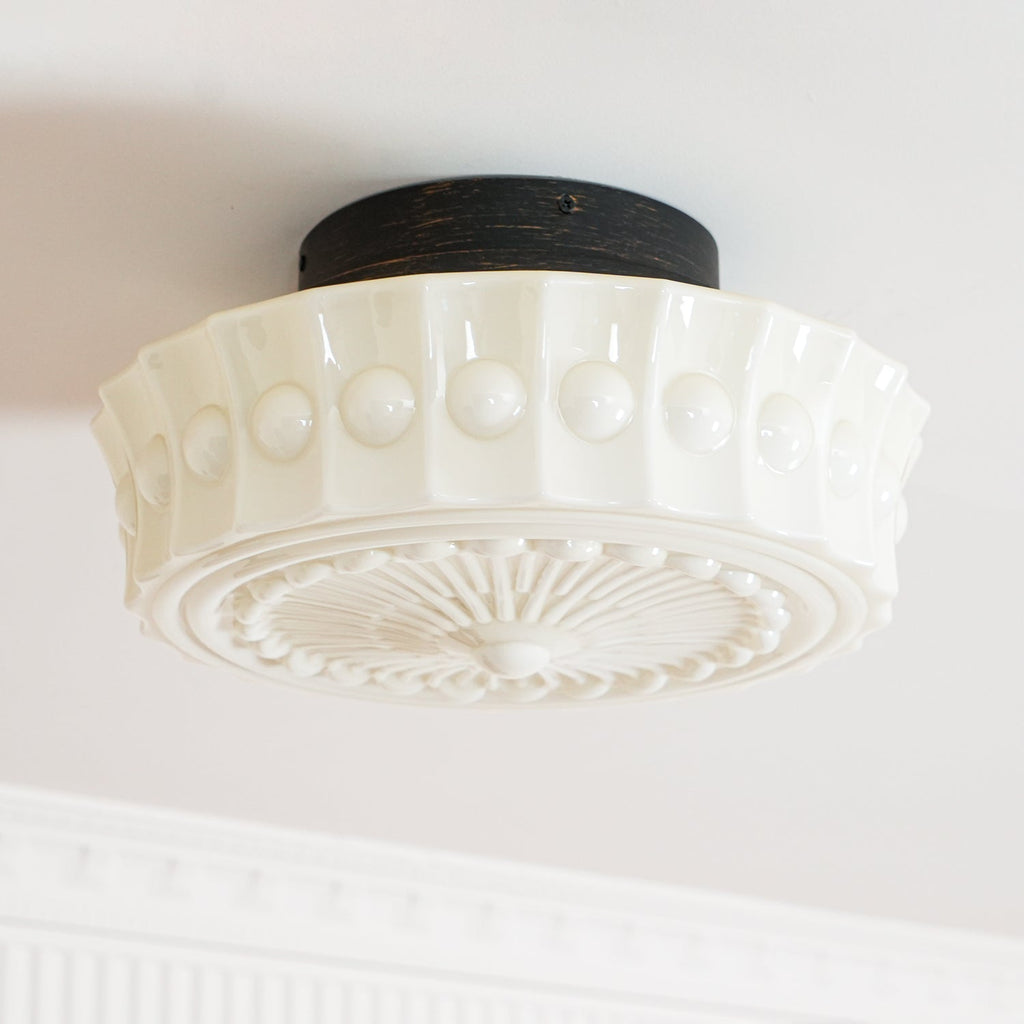 Elena Glass Ceiling Light | Fioriscas