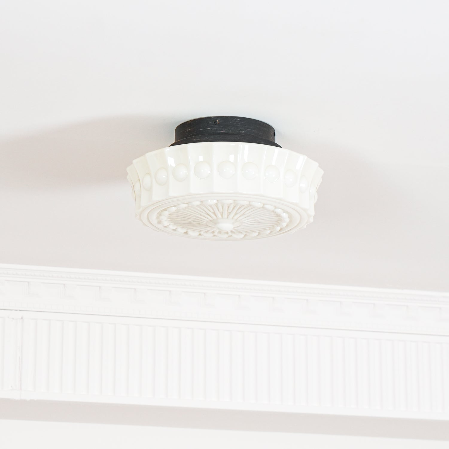 Elena Glass Ceiling Light | Fioriscas