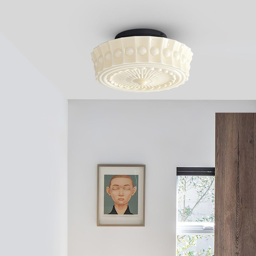 Elena Glass Ceiling Light | Fioriscas