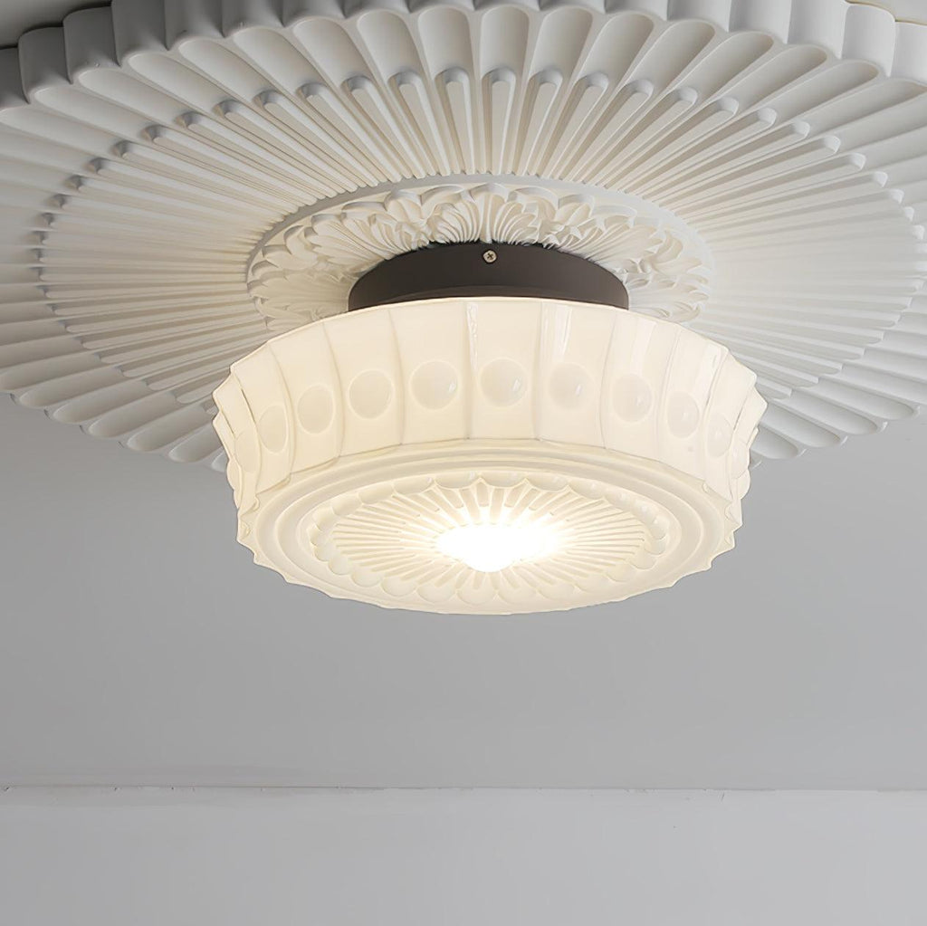 Elena Glass Ceiling Light | Fioriscas