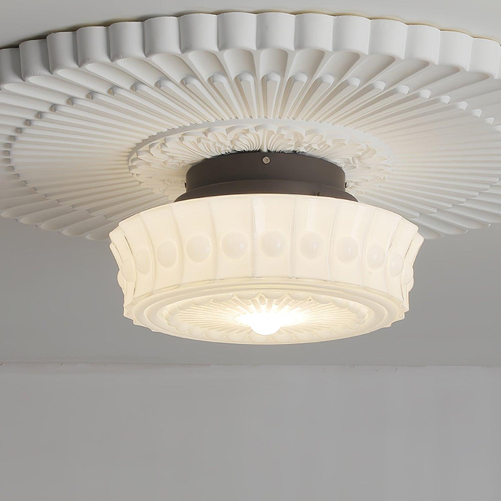 Elena Glass Ceiling Light | Fioriscas