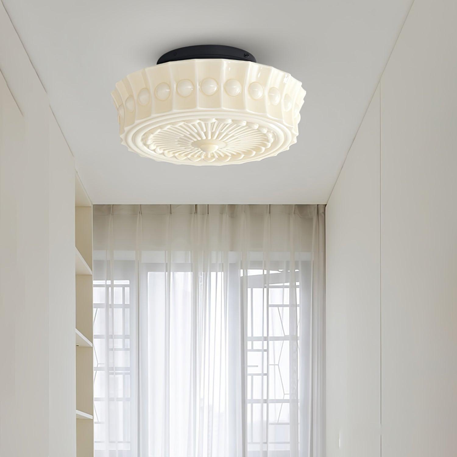 Elena Glass Ceiling Light | Fioriscas
