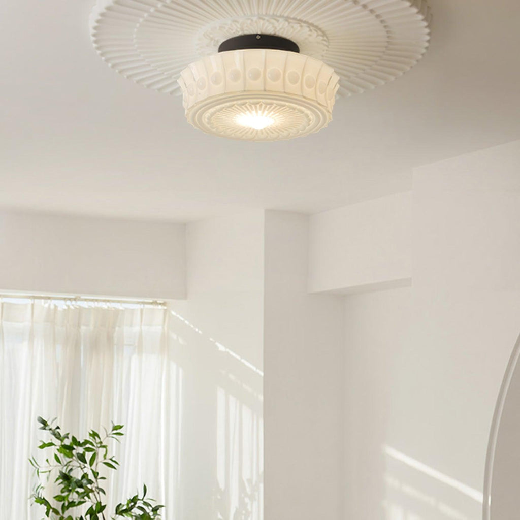 Elena Glass Ceiling Light | Fioriscas