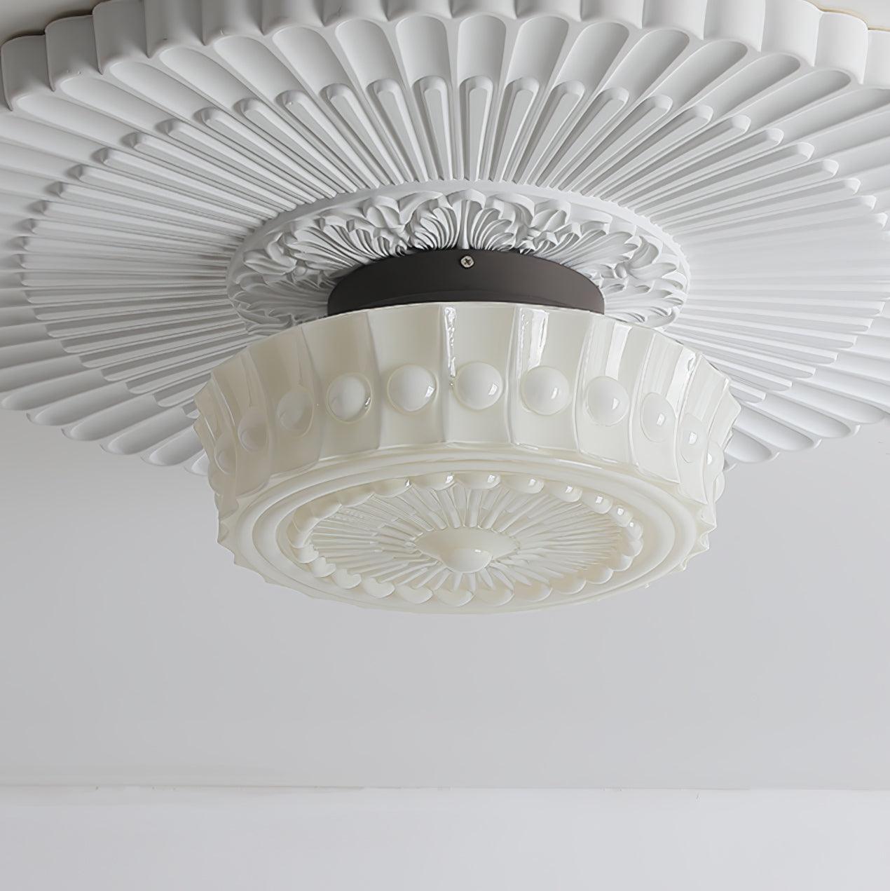 Elena Glass Ceiling Light | Fioriscas