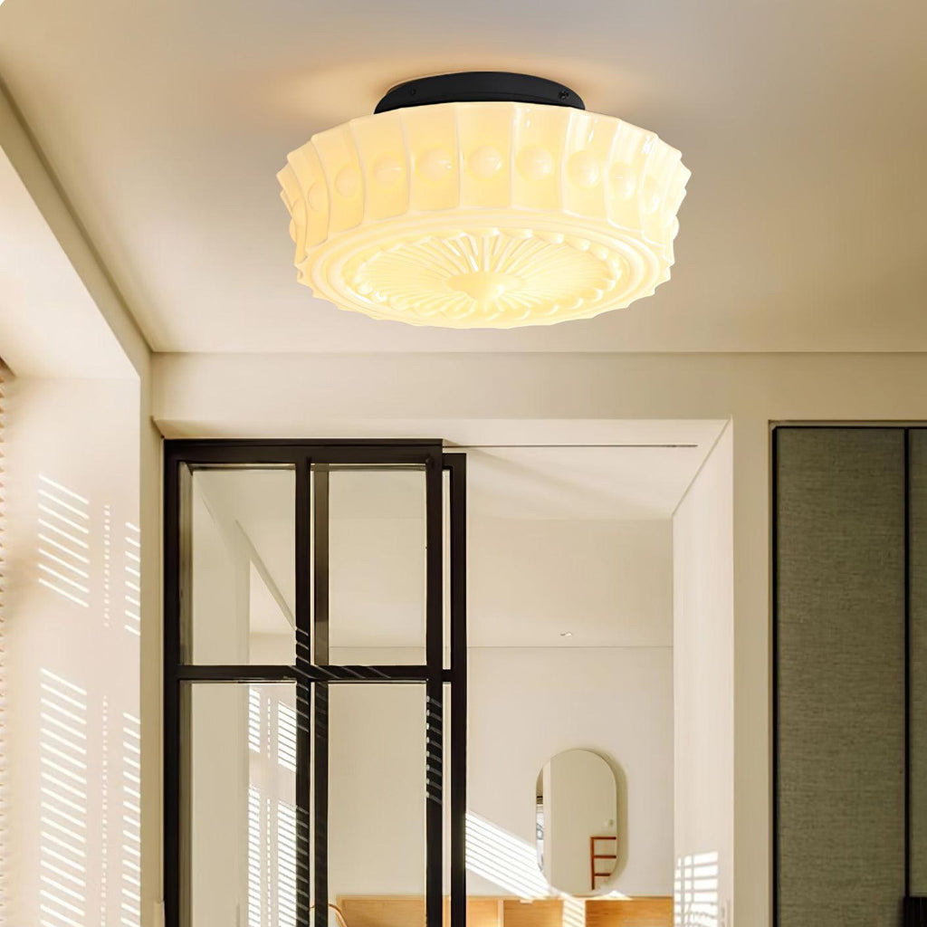 Elena Glass Ceiling Light | Fioriscas