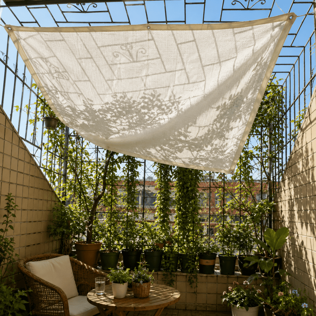 Outdoor Shade Net For Terrace, Balcony And Yard Areas