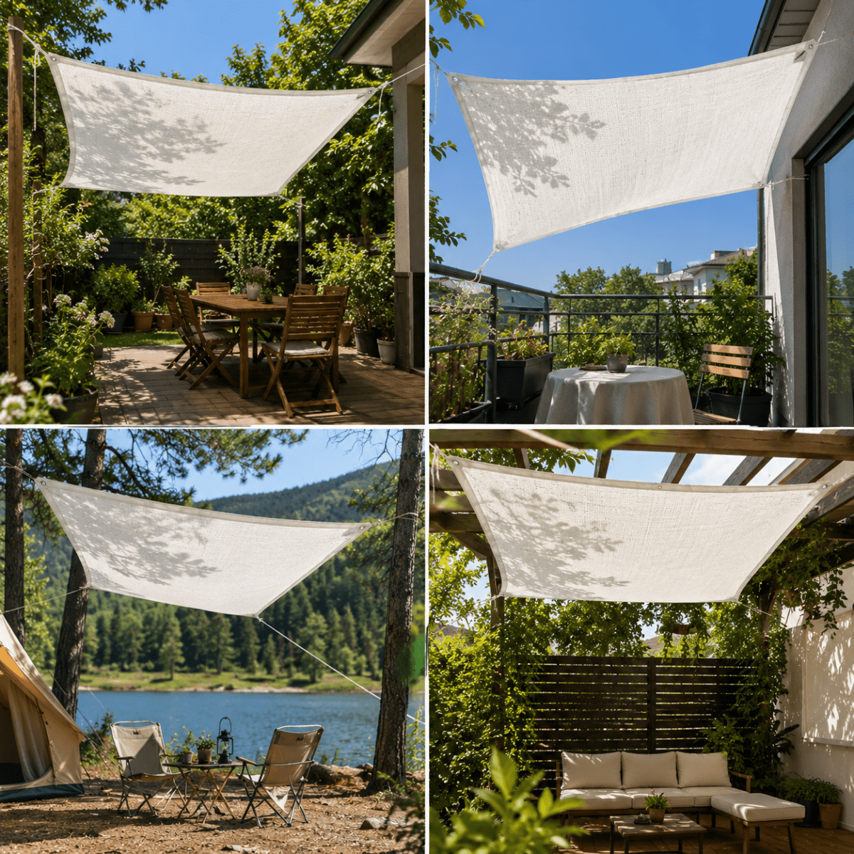 Outdoor Shade Net For Terrace, Balcony And Yard Areas