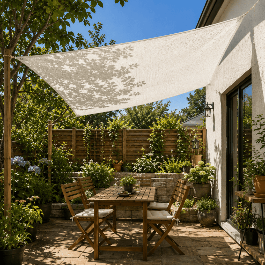 Outdoor Shade Net For Terrace, Balcony And Yard Areas
