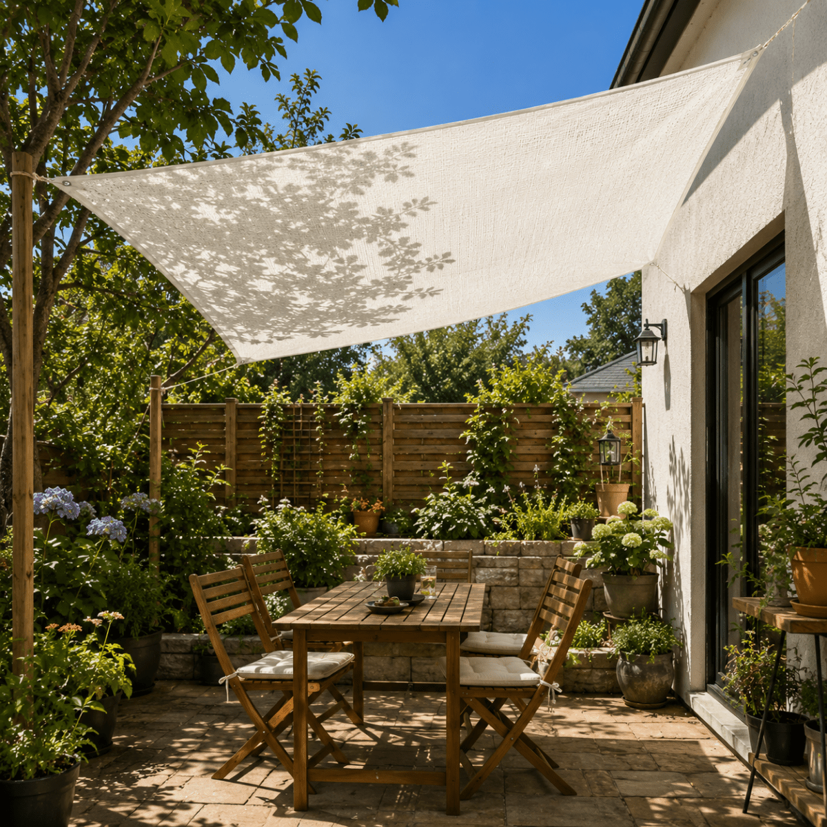Outdoor Shade Net For Terrace, Balcony And Yard Areas