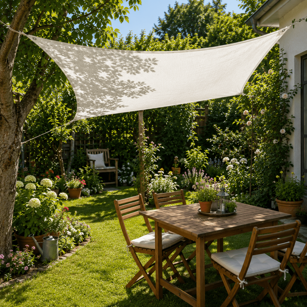 Outdoor Shade Net For Terrace, Balcony And Yard Areas