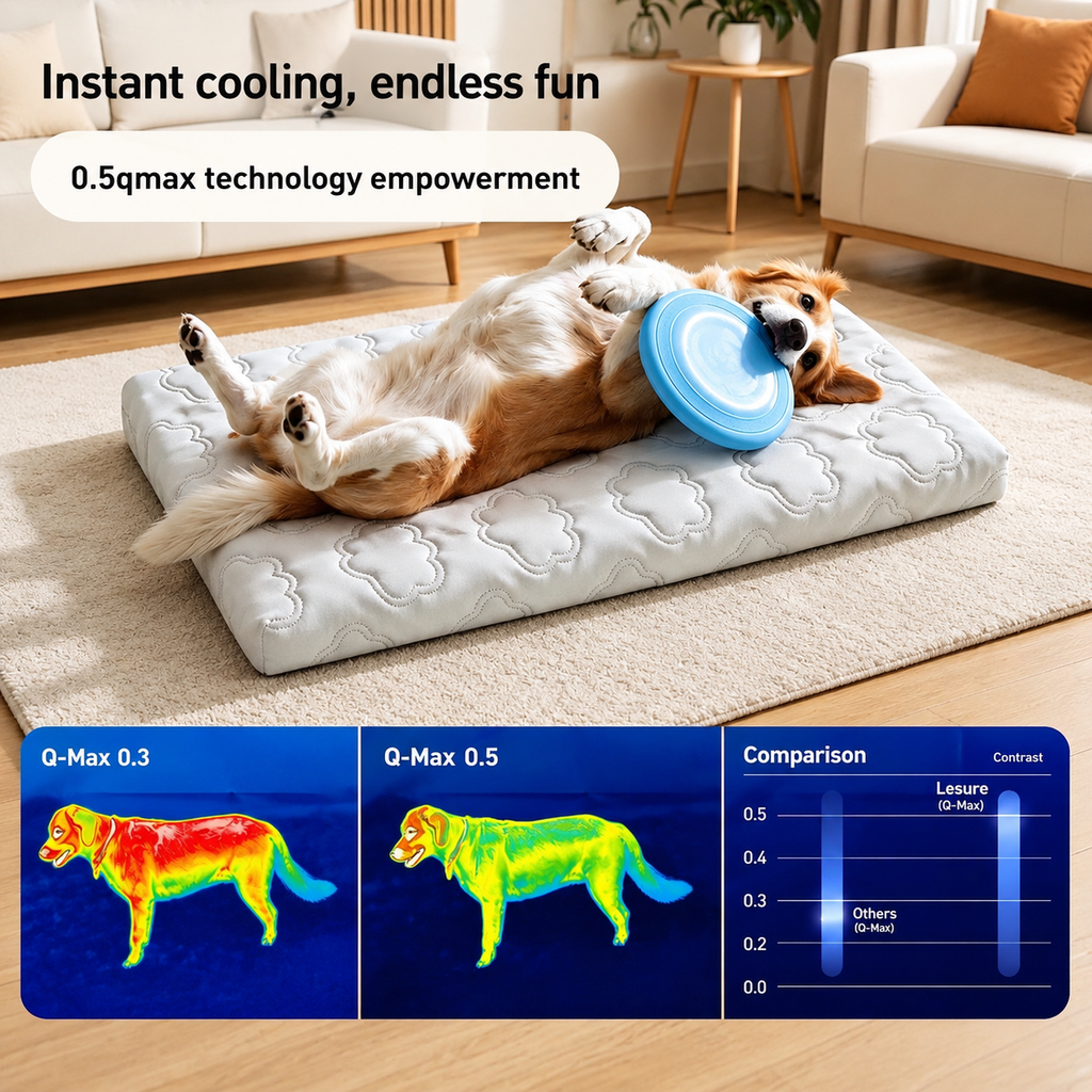 ChillPaws Self Cooling Gel Mat For Dogs And Cats No Electricity