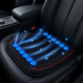 Auto belüftetes Sitzkissen mit zehn Ventilatoren, USB 12V/24V Kühlpad