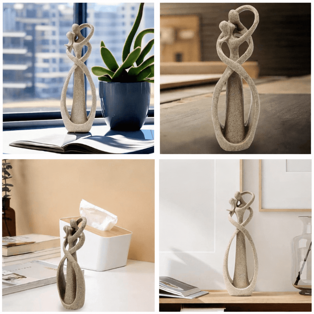 A work of art for love and connection - Timeless sculpture for every home - Fioriscas