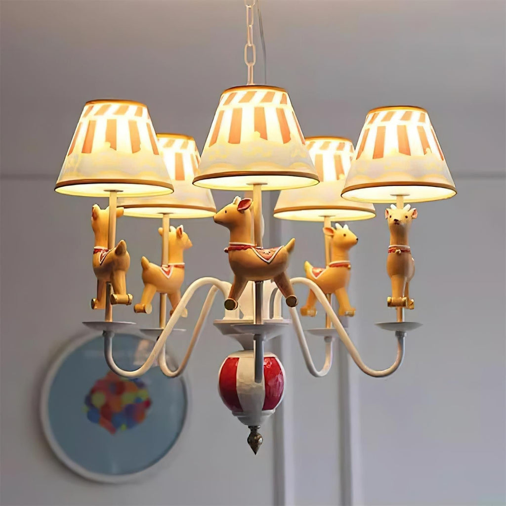 Delfio Carousel Chandelier | Fioriscas
