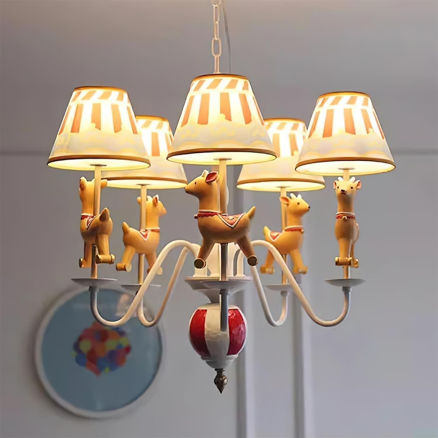 Delfio Carousel Chandelier | Fioriscas
