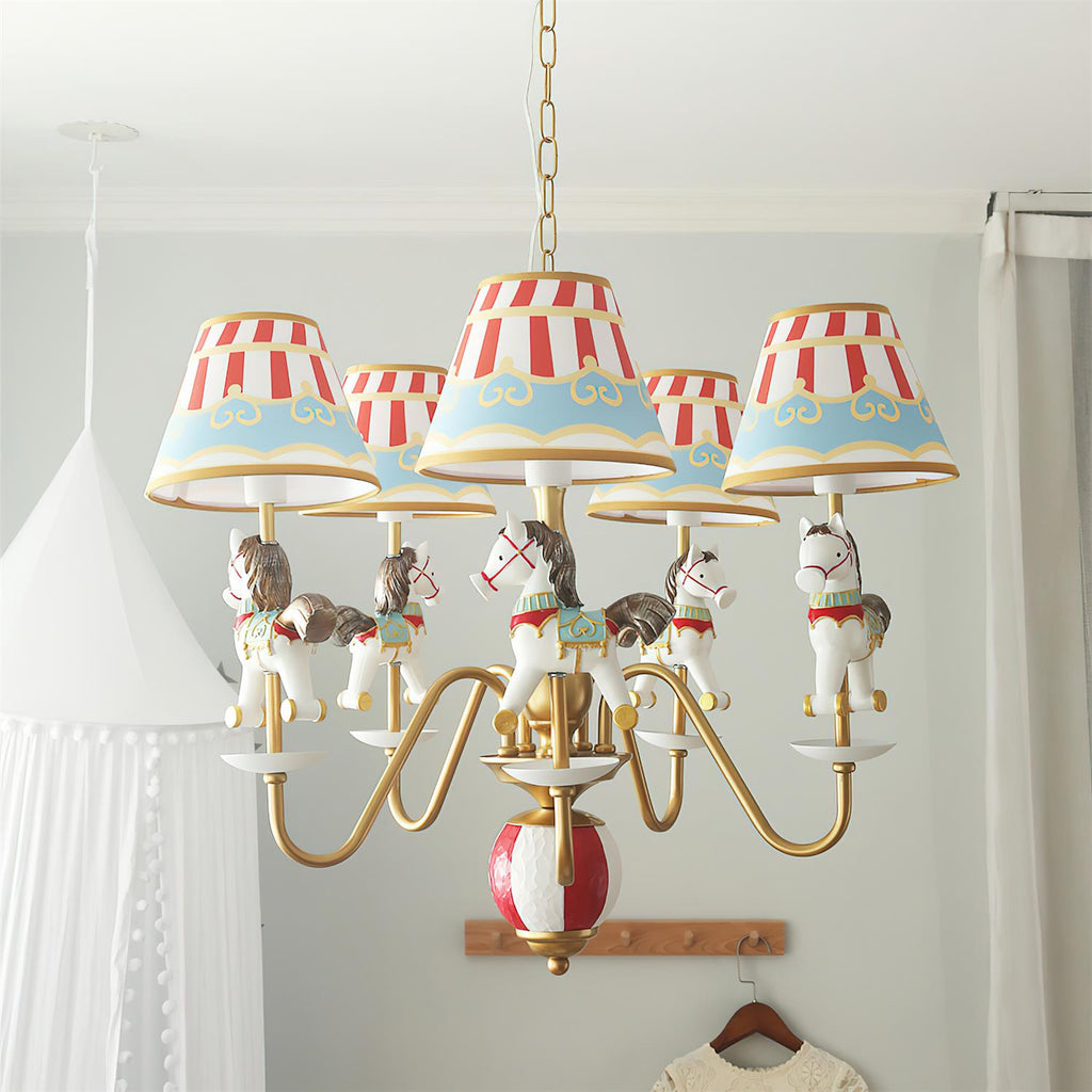 Delfio Carousel Chandelier | Fioriscas