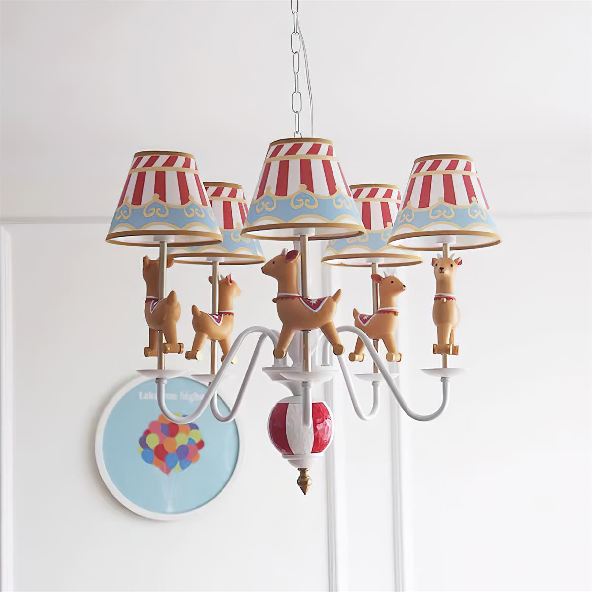 Delfio Carousel Chandelier | Fioriscas