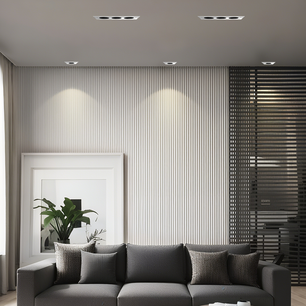 RectaLume Recessed Downlight for Modern Ceiling Design
