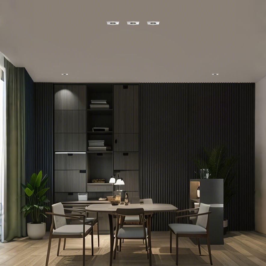 RectaLume Recessed Downlight for Modern Ceiling Design