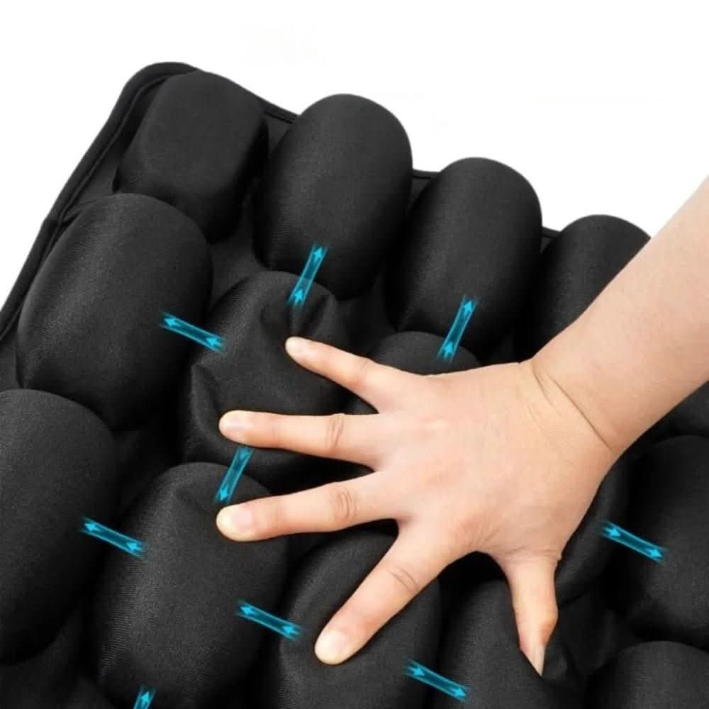 Almofada ergonómica de assento de ar para viagem e escritório - Fioriscas