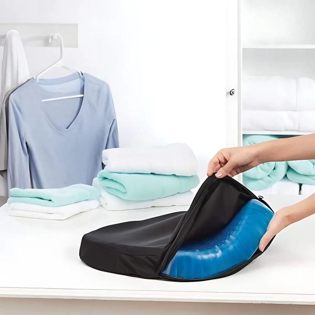 Cuscino in memory foam e gel ErgoRelief per il supporto della zona lombare e del coccige