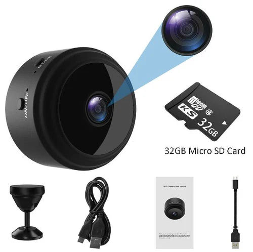 NovaGuard Mini Pro 1080p WiFi Indoor Camera With Night Vision