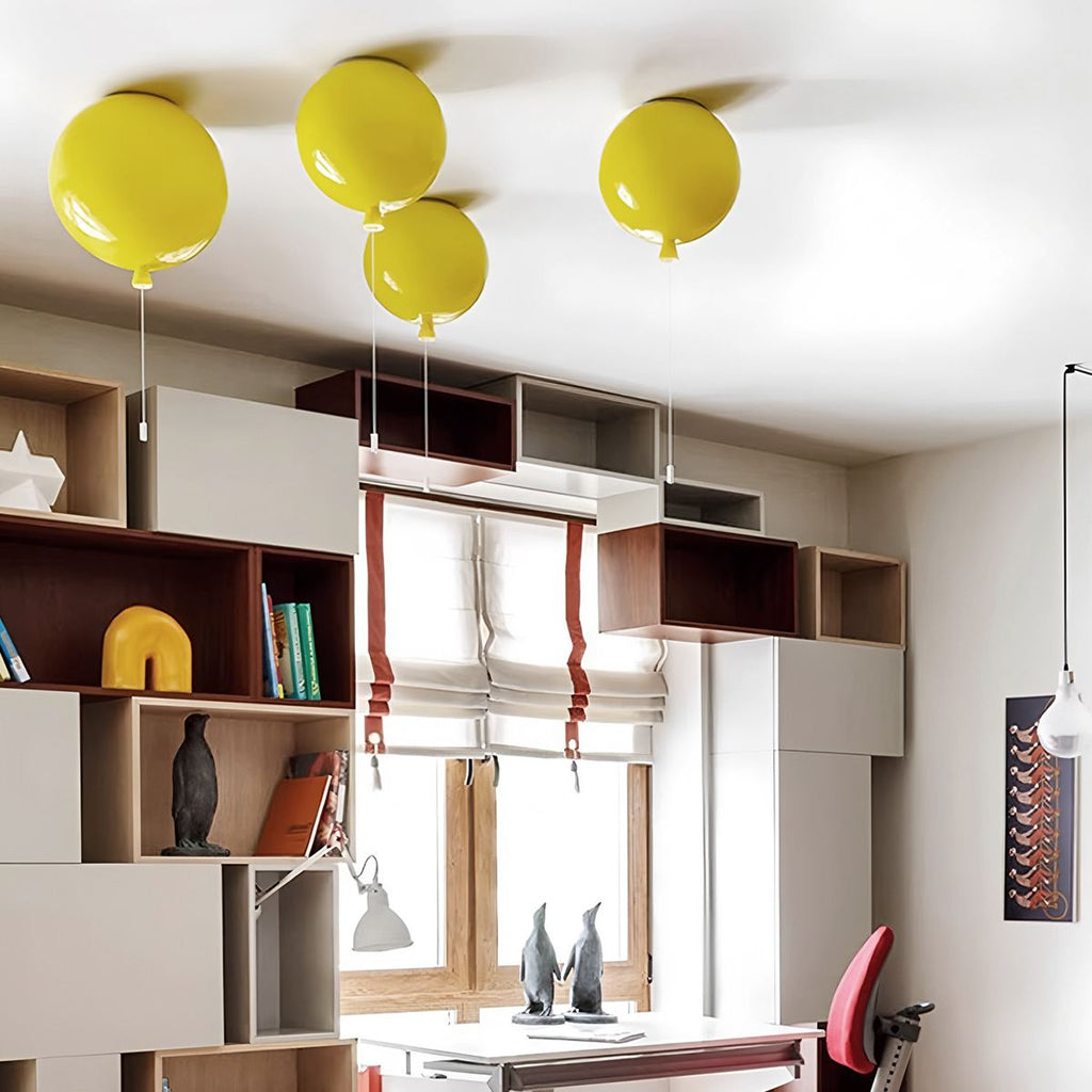 VivaLume Kids Room Ceiling Light With Colorful Ambient Glow