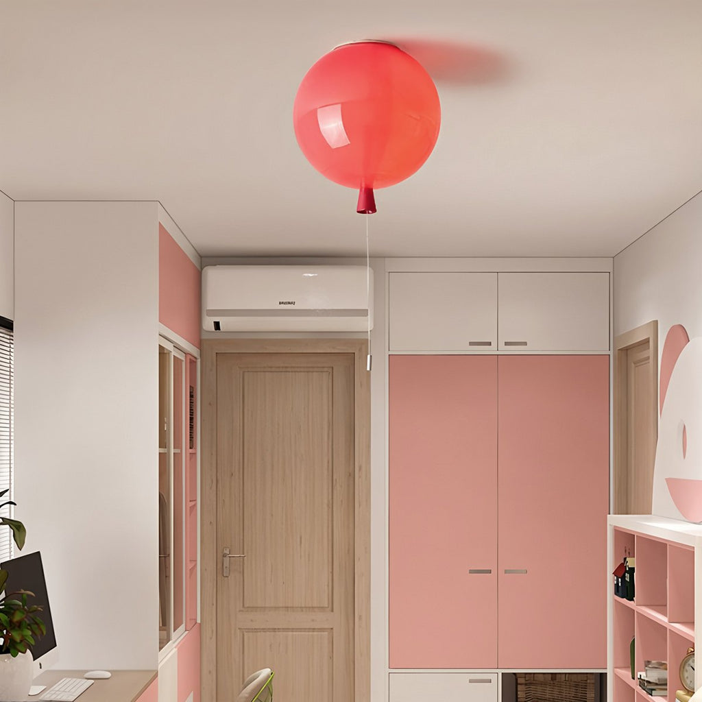 VivaLume Kids Room Ceiling Light With Colorful Ambient Glow
