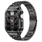 Avelon Stainless Steel Watch Case & Band Set For Apple Watch