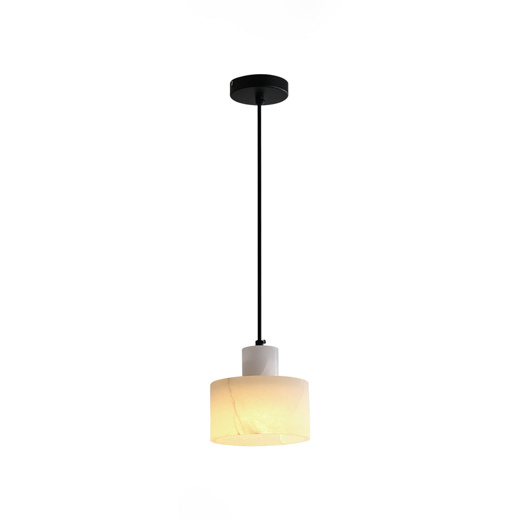 Alabaster  Pendant Lgiht Dual Cylindrical | Fioriscas
