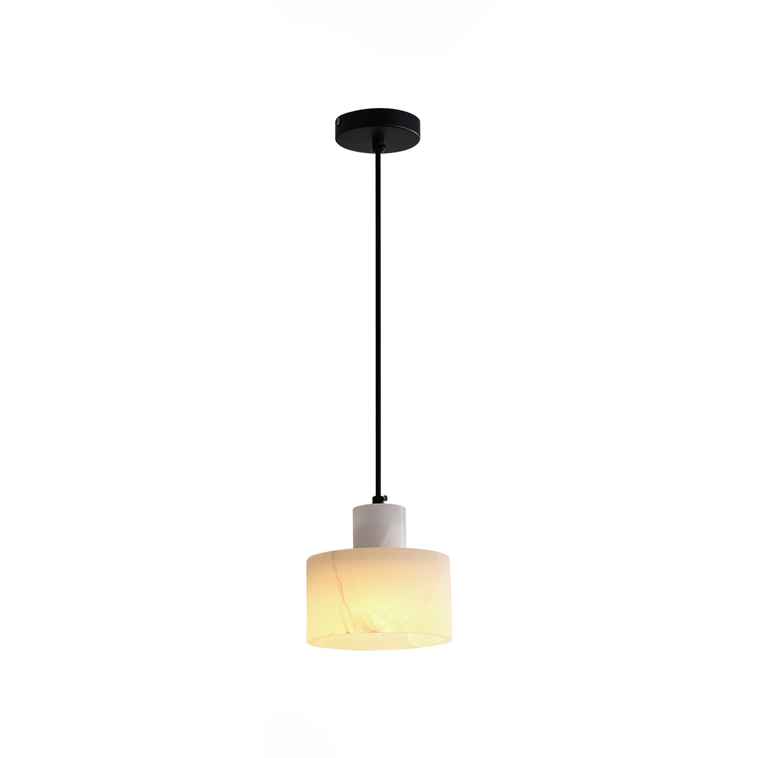 Alabaster  Pendant Lgiht Dual Cylindrical | Fioriscas