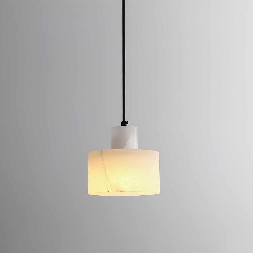 Alabaster  Pendant Lgiht Dual Cylindrical | Fioriscas