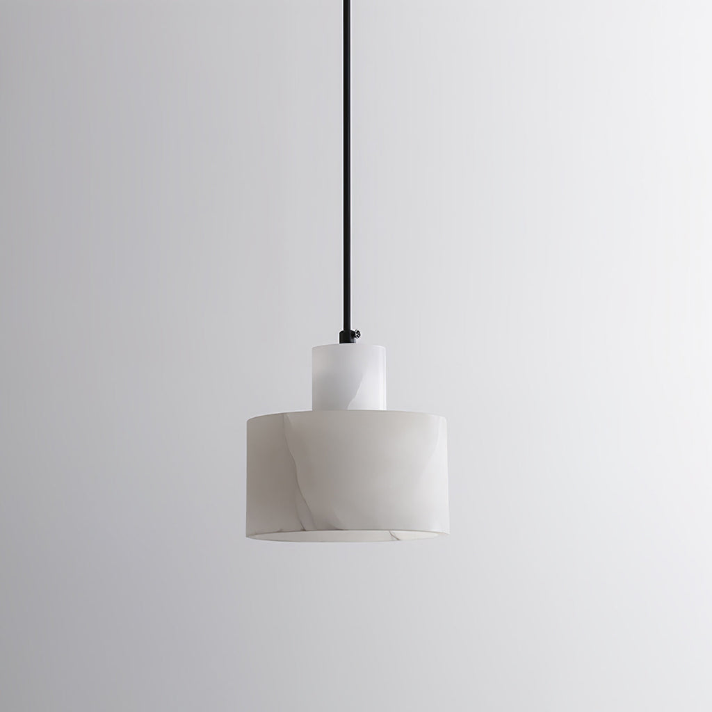 Alabaster  Pendant Lgiht Dual Cylindrical | Fioriscas