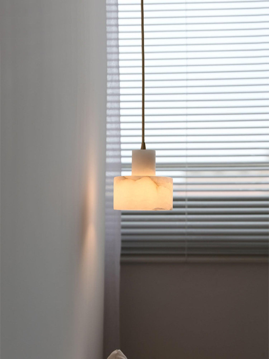 Alabaster  Pendant Lgiht Dual Cylindrical | Fioriscas