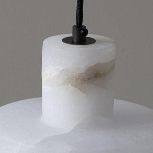 Alabaster  Pendant Lgiht Dual Cylindrical | Fioriscas