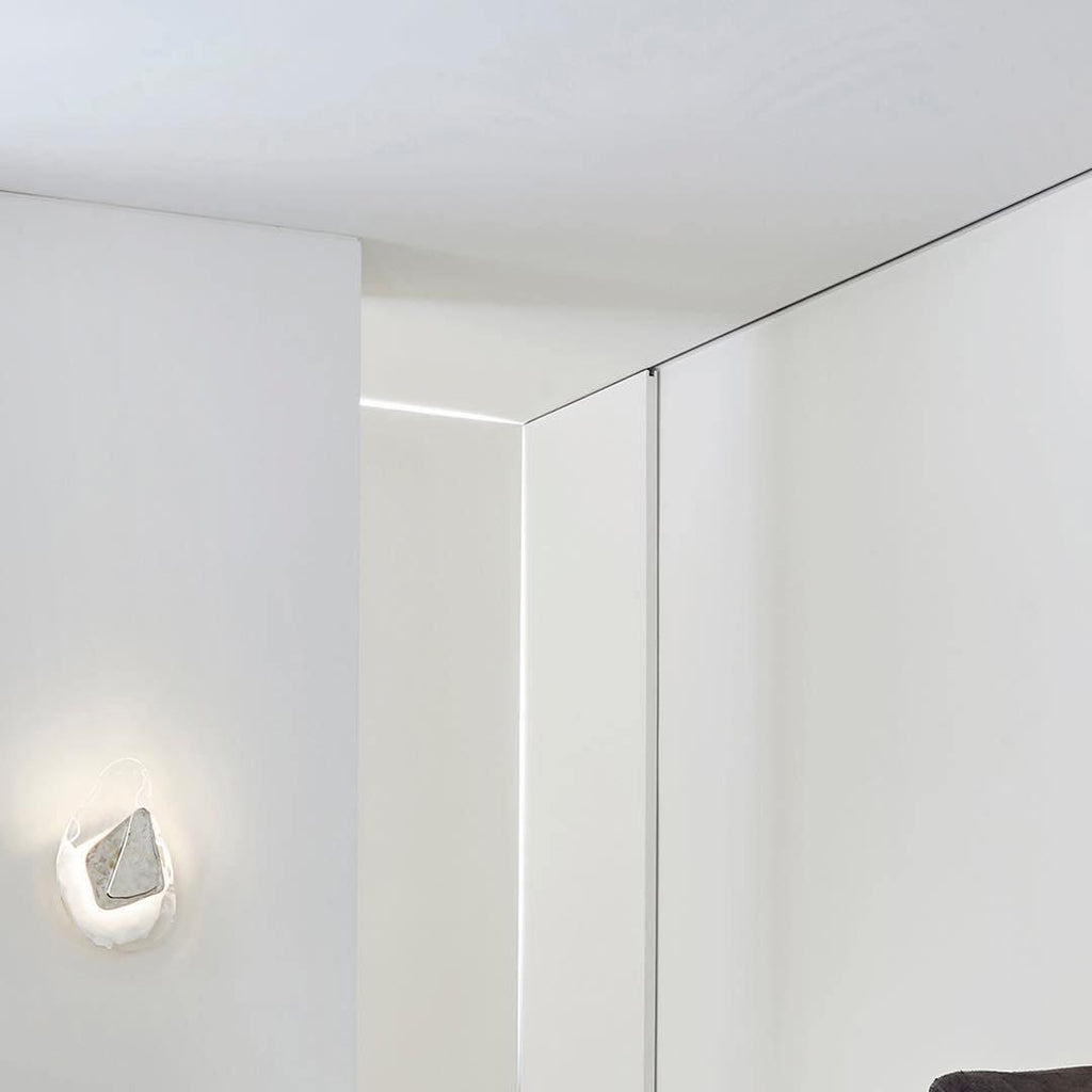Beatrice Artistic Black Glass Wall Lamp | Fioriscas