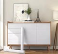 Papel tapiz negro autoadhesivo con aspecto de madera para renovaciones interiores modernas - Fioriscas