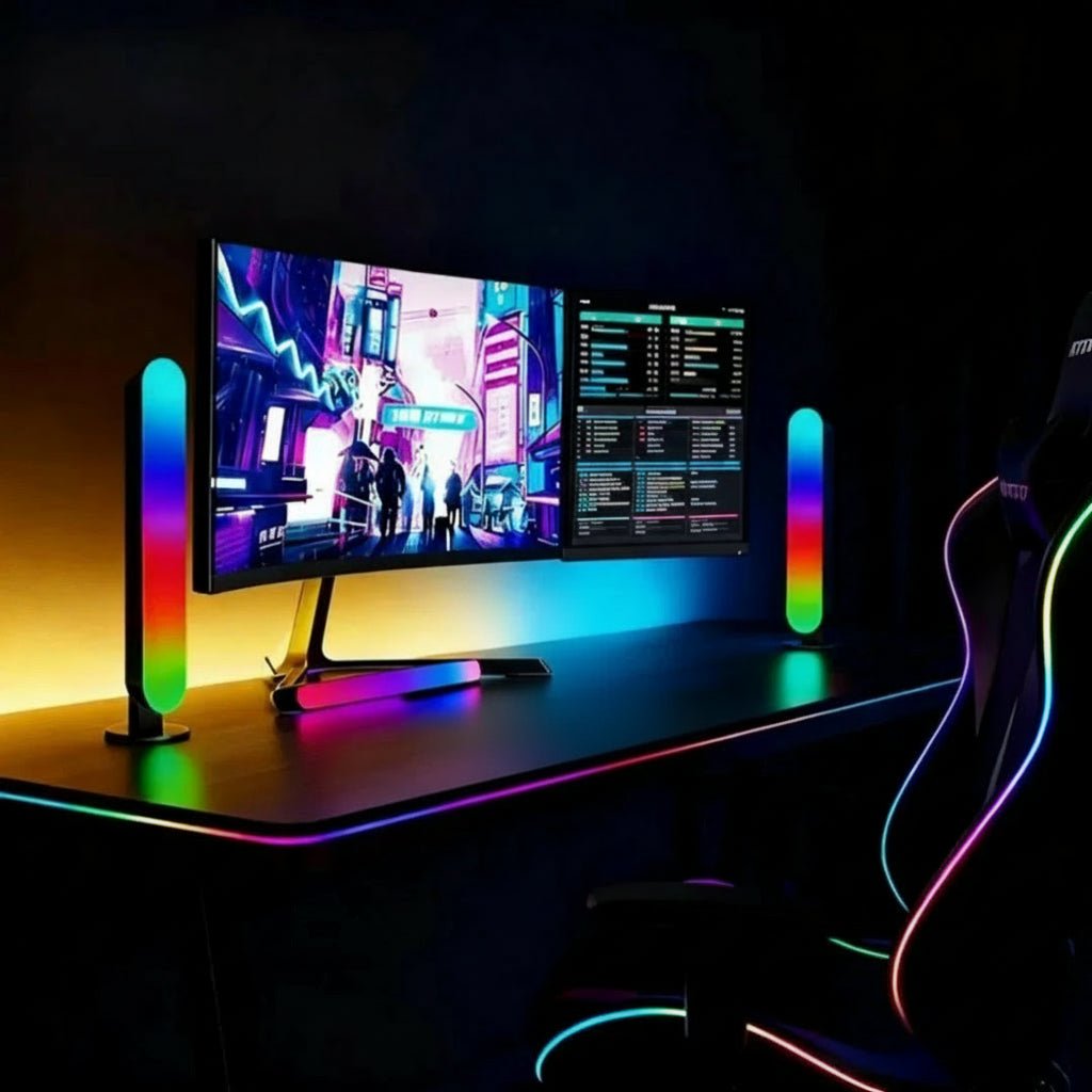 USB RGB light strip with multiple color modes - Fioriscas