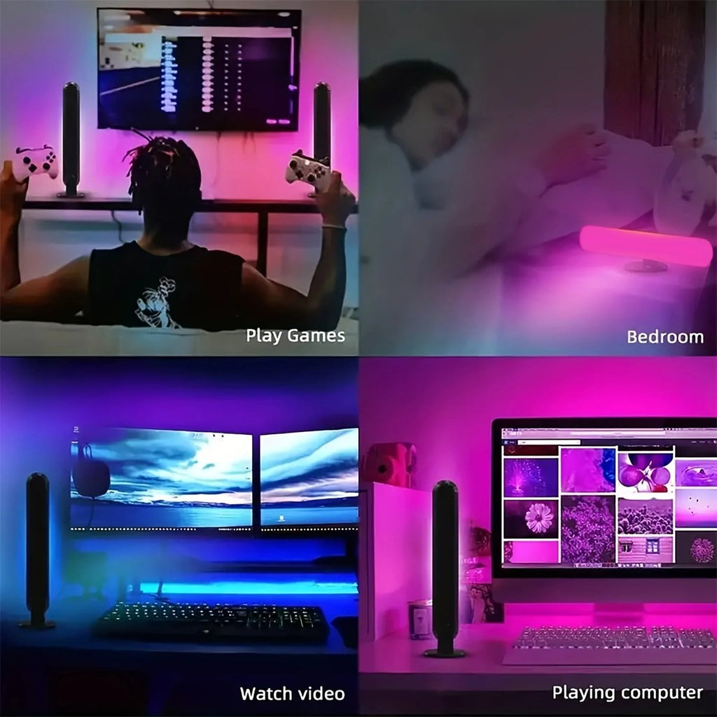 USB RGB light strip with multiple color modes - Fioriscas
