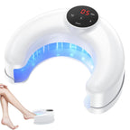 Dispositivo de luz para el cuidado de uñas con clip, doble haz de 905 nm y 470 nm, recargable